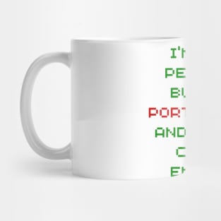 Im not Perfect but Im Portuguese Mug